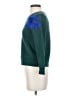 J.Crew Paisley Green Pullover Sweater Size XS - photo 5