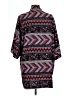 Timing 100% Polyester Black Kimono Size L - photo 2