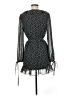 Kittenish 100% Polyester Polka Dots Black Cocktail Dress Size M - photo 2