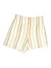 Zara Stripes Ivory Shorts Size M - photo 1