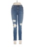 J Brand Hearts Blue Jeans Size 29 waist - photo 1