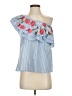 Assorted Brands 100% Cotton Blue Sleeveless Blouse Size XS - photo 1