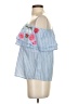 Assorted Brands 100% Cotton Blue Sleeveless Blouse Size XS - photo 5
