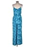 Bar III Paisley Blue Jumpsuit Size M - photo 2