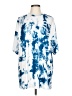 Shein Tie-dye Blue Casual Dress Size L - photo 1