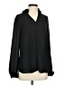 LoveRiche 100% Polyester Black Long Sleeve Blouse Size S - photo 1