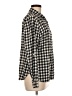 Tommy Hilfiger Checkered-gingham Black Long Sleeve Blouse Size M - photo 4
