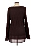 Elle 100% Acrylic Burgundy Pullover Sweater Size L - photo 2