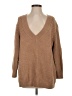 Babaton 100% Merino Wool Tan Wool Pullover Sweater Size S - photo 1