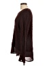 Elle 100% Acrylic Burgundy Pullover Sweater Size L - photo 5