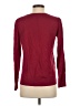 Ann Taylor LOFT Outlet 100% Cotton Burgundy Pullover Sweater Size S - photo 2