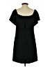 Charles Henry Solid Black Cocktail Dress Size S - photo 2