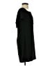 Charles Henry Solid Black Cocktail Dress Size S - photo 4
