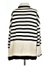 Assorted Brands 100% Polyester Stripes Ivory Turtleneck Sweater Size L - photo 2