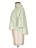 Zara Green 3/4 Sleeve Button-Down Shirt Size S - photo 5