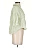 Zara Green 3/4 Sleeve Button-Down Shirt Size S - photo 4