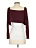 Windsor Burgundy 3/4 Sleeve Top Size S - photo 2