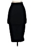 ALLSAINTS Solid Black Formal Skirt Size 2 - photo 2