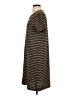 Dylan 100% Cotton Stripes Brown Casual Dress Size S - photo 5