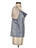 Simplee 100% Polyester Silver Sleeveless Blouse Size S - photo 4