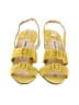 Manolo Blahnik Yellow Burgundy Sandals Size EU (IT) 39 / US 9 - photo 2