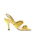 Manolo Blahnik Yellow Burgundy Sandals Size EU (IT) 39 / US 9 - photo 1