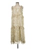 Signify 100% Polyester Ivory Cocktail Dress Size M - photo 1