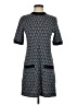 MNG Print Blue Casual Dress Size 4 - photo 1