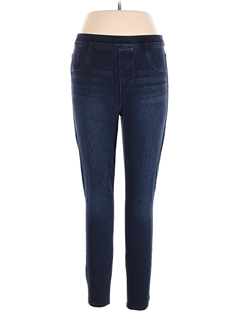 Pre-owned Spanx Jeggings In Blue