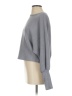 Dylan Solid Gray Pullover Sweater Size S - photo 5