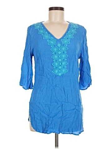 Lilly Pulitzer For Target 3/4 Sleeve Blouse (view 1)