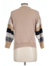 Cellabie 100% Polyester Color Block Tan Turtleneck Sweater Size L - photo 2