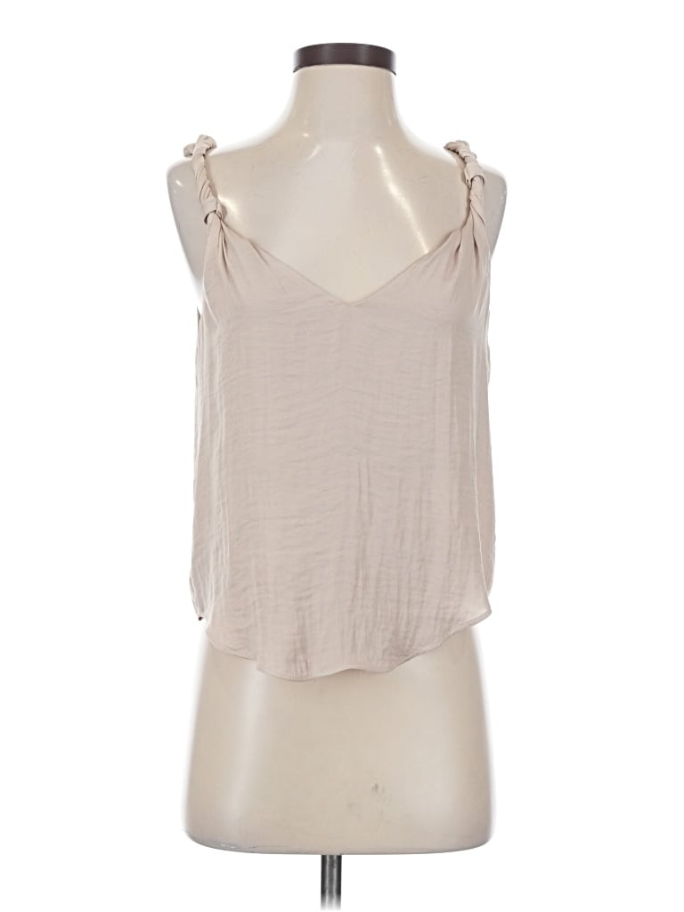 Pre-owned Heartloom Sleeveless Blouse In Brown