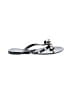 ANN MORE Silver Black Flip Flops Size EU 39 - photo 1