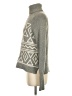 J.Crew Chevron-herringbone Gray Wool Pullover Sweater Size XS - photo 5
