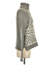 J.Crew Chevron-herringbone Gray Wool Pullover Sweater Size XS - photo 4