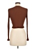 I. Joah Brown Long Sleeve Top Size M - photo 2