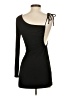 Meek Solid Black Cocktail Dress Size S - photo 2