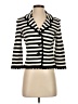 St. John Stripes Ivory Blazer Size 4 - photo 1