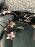 Ann Taylor 100% Polyester Floral Black Long Sleeve Blouse Size XS - photo 7