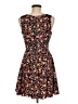 Forever 21 100% Polyester Floral Black Cocktail Dress Size M - photo 2