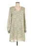 Louna 100% Polyester Floral Green Casual Dress Size M - photo 1