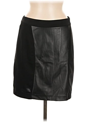 Gianni Bini Faux Leather Skirt (view 1)