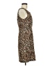 DressBarn Animal Print Brown Cocktail Dress Size 8 - photo 4