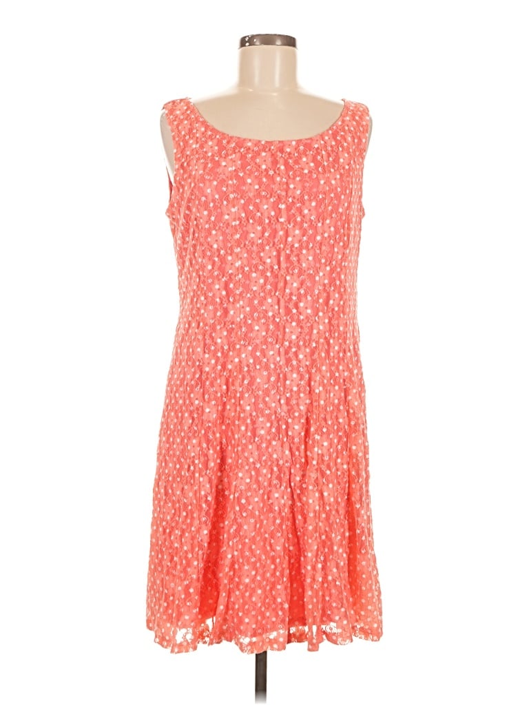 Pre-owned Perceptions Cocktail Dress In Orange