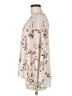 Lush Floral Ivory Long Sleeve Blouse Size M - photo 5