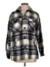 Divided by H&M Plaid Gray Coat Size XS - photo 1