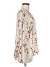 Lush Floral Ivory Long Sleeve Blouse Size M - photo 4