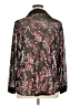Joie De Vivre Floral Black Long Sleeve Blouse Size 1X - photo 2