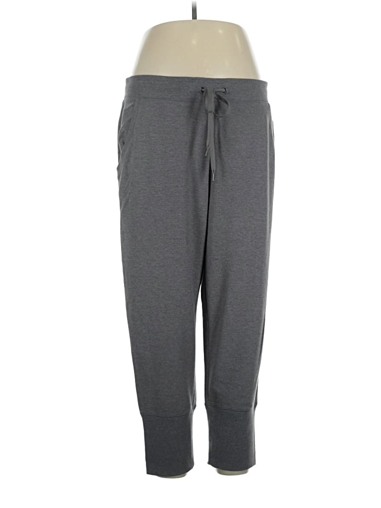 Pre-owned Gap Fit Sweatpants In Gray